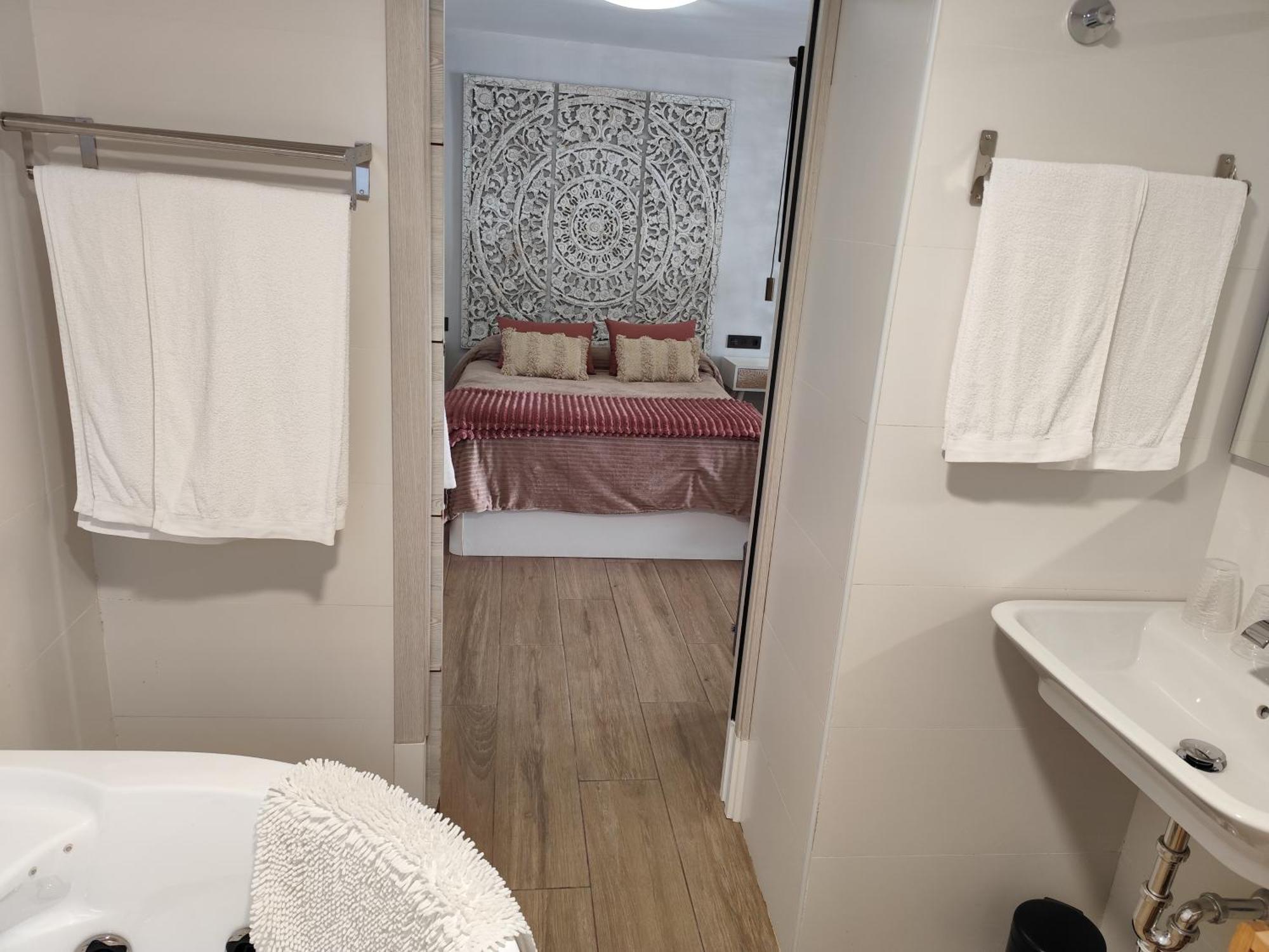 Apartamentos De La Haya & Suite Con Jacuzzi, Junto Al Teatro Romano 梅里达 外观 照片